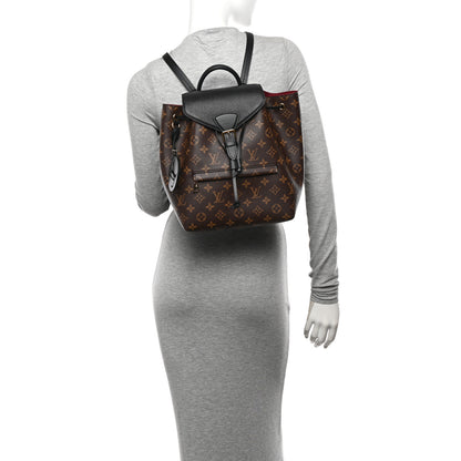 Louis Vuitton Monogram Montsouris PM Black 2 of 11