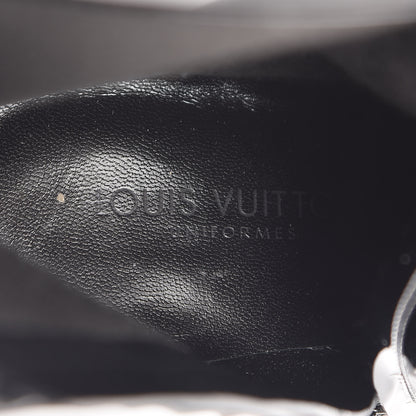 Louis Vuitton Patent Silhouette Ankle Boots 37.5 Black 7 of 7