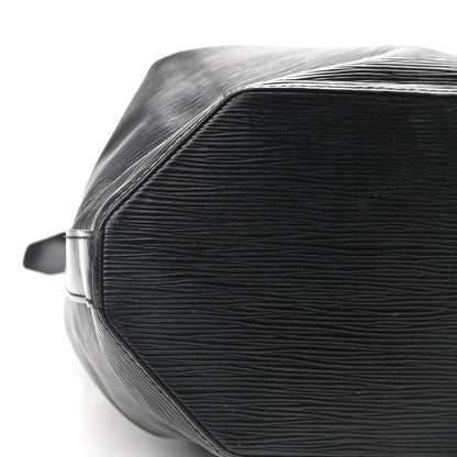 Louis Vuitton Epi Sac D'Epaule GM Black 10 of 12