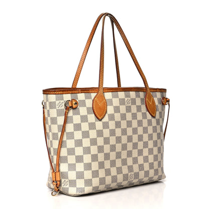 Louis Vuitton Damier Azur Neverfull PM 3 of 14