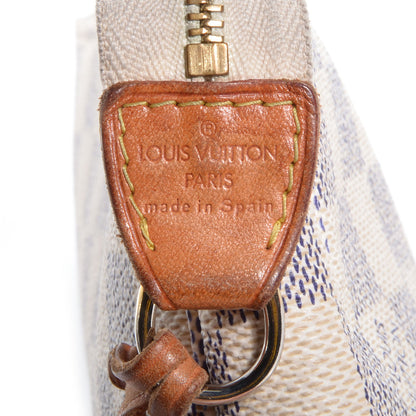 Louis Vuitton Damier Azur Pochette Accessories Bag 7 of 7