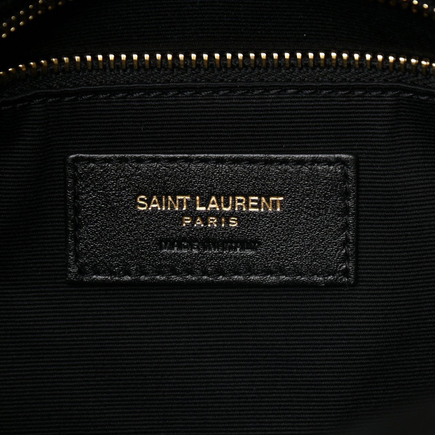 Saint Laurent Lambskin Quilted Small Loulou Puffer Monogram Chain Satchel Black 6 of 9