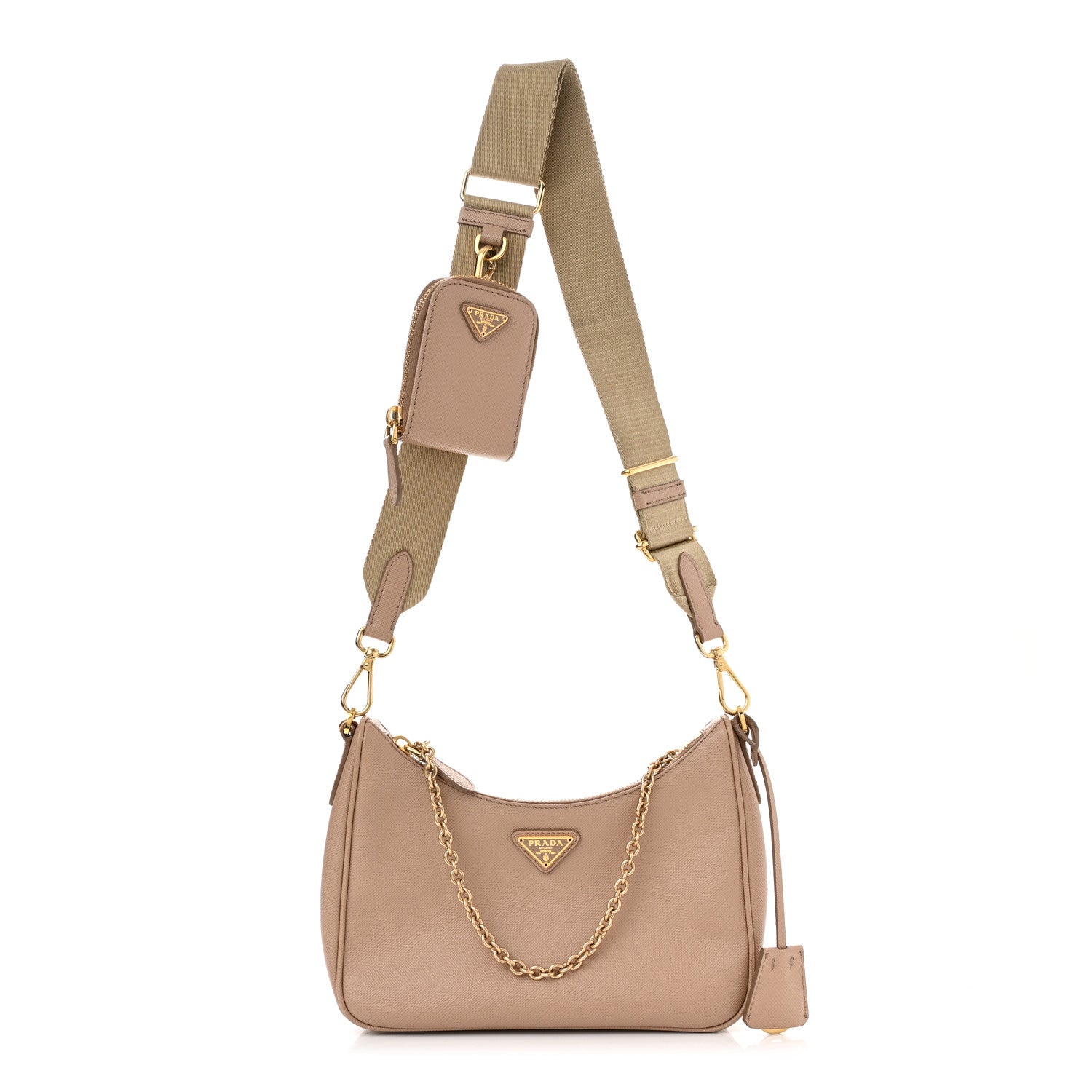 Prada Saffiano Lux Re-Edition 2005 Shoulder Bag Cammeo 1 of 15