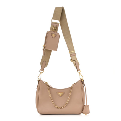 Prada Saffiano Lux Re-Edition 2005 Shoulder Bag Cammeo 1 of 15