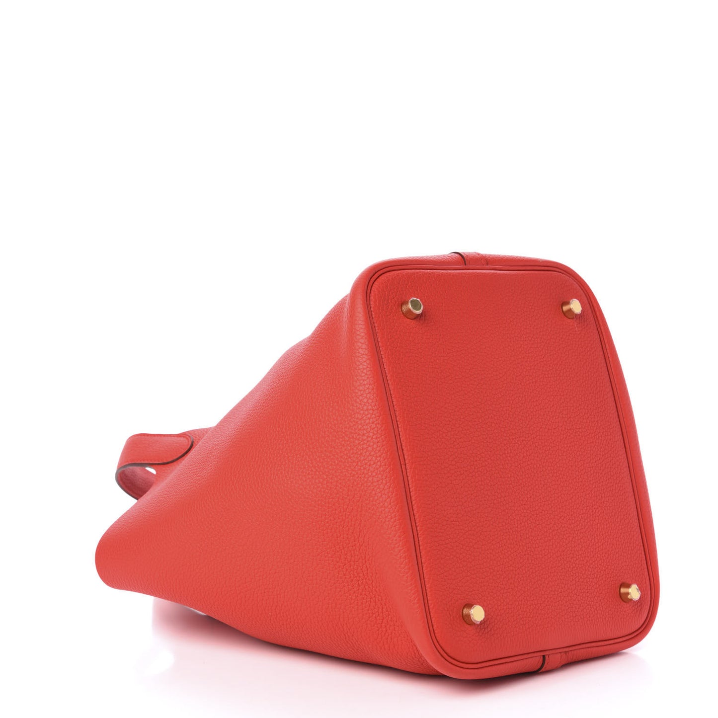 Taurillon Clemence Picotin Lock 22 MM Rouge De Coeur