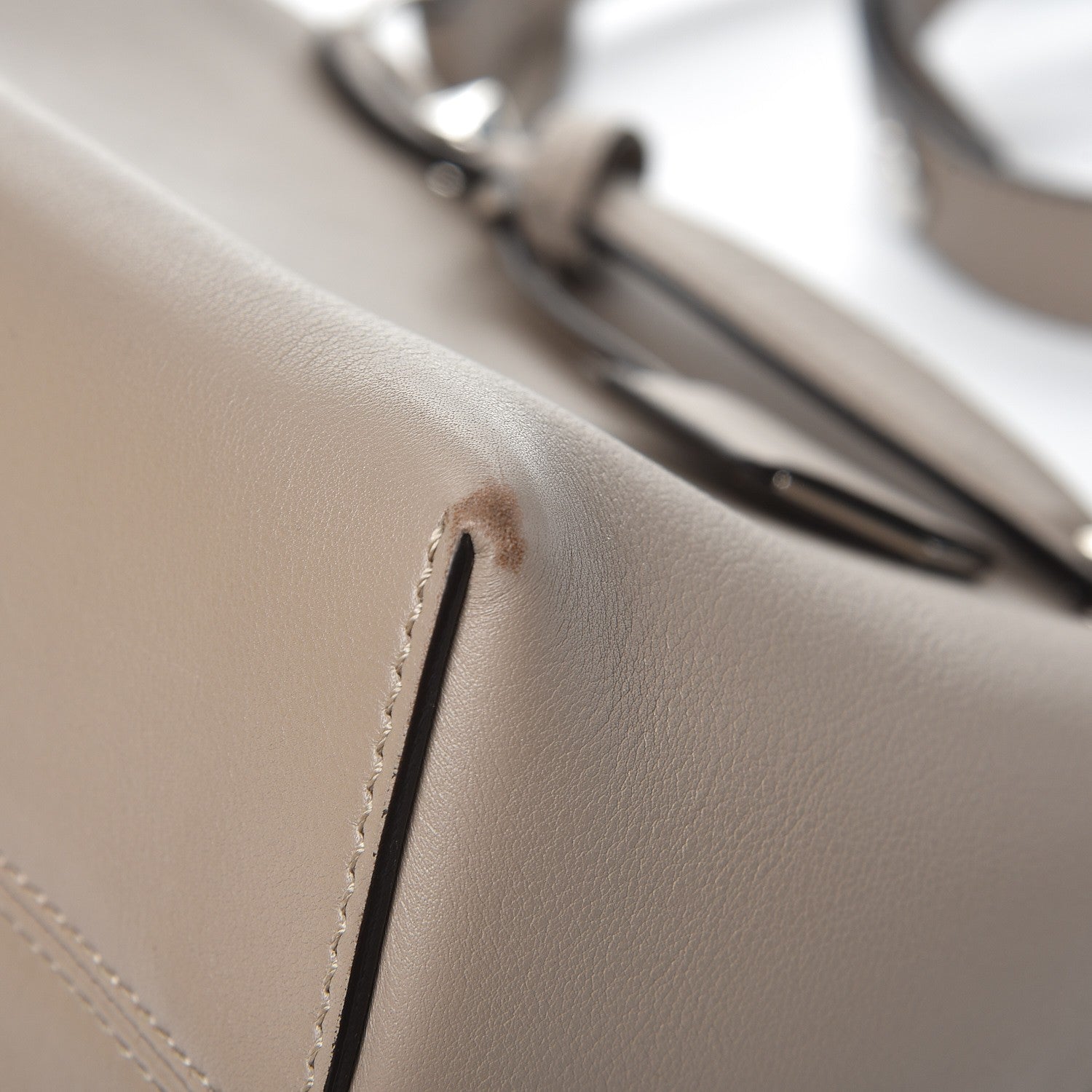 Fendi Vitello Dolce Medium By The Way Boston Bag Tortora 9 of 12
