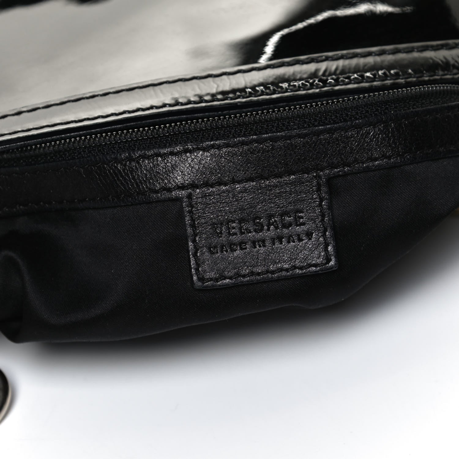 Versace Patent Medusa Tote Black 6 of 12