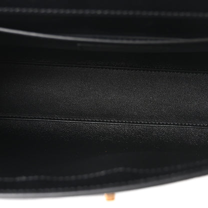 Saint Laurent Smooth Calfskin Manhattan Shoulder Bag Black 5 of 10