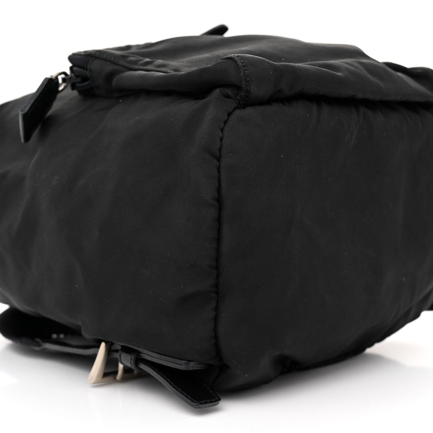 Nylon Vela Mini Cinch Backpack Black