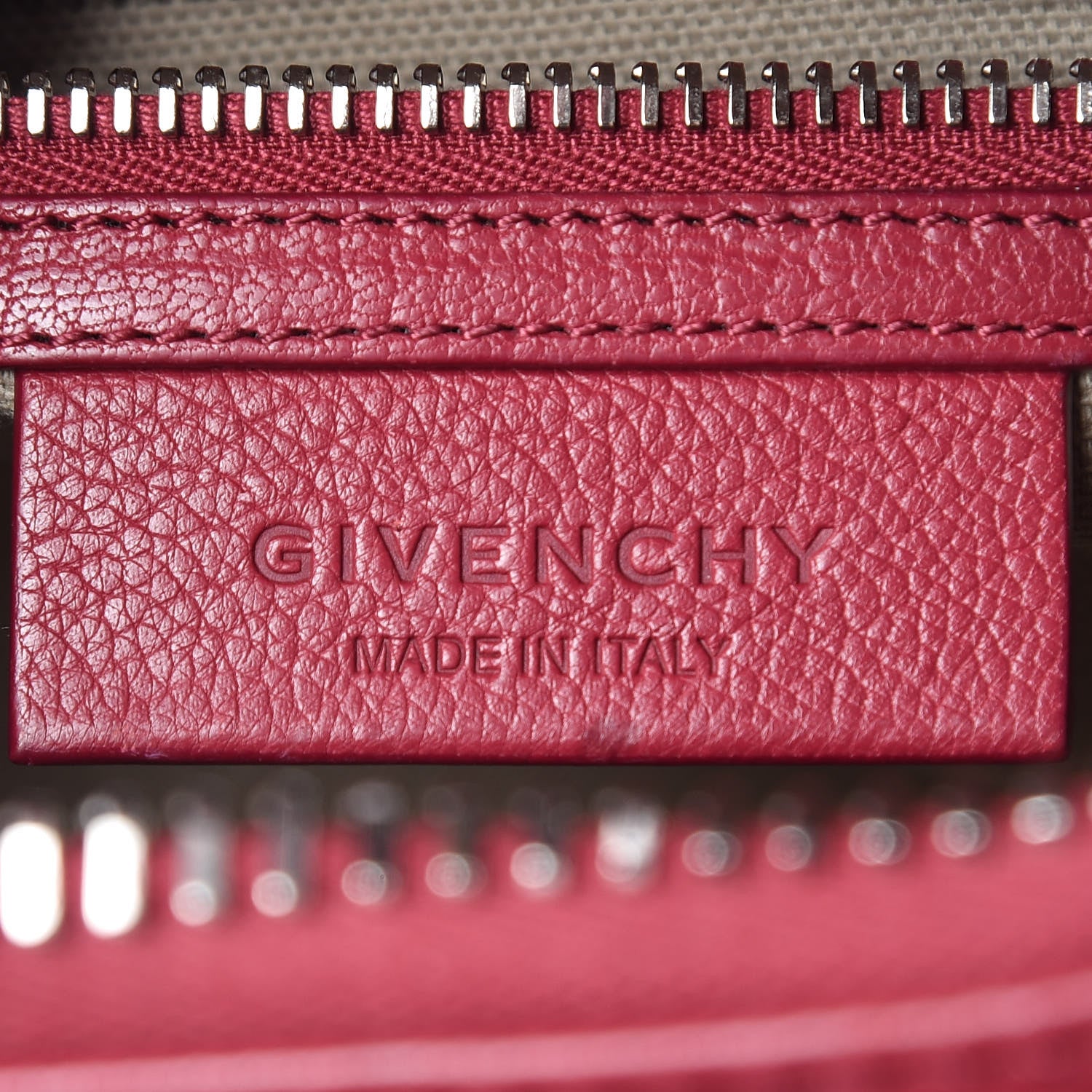 Givenchy Sugar Goatskin Mini Antigona Raspberry 6 of 17