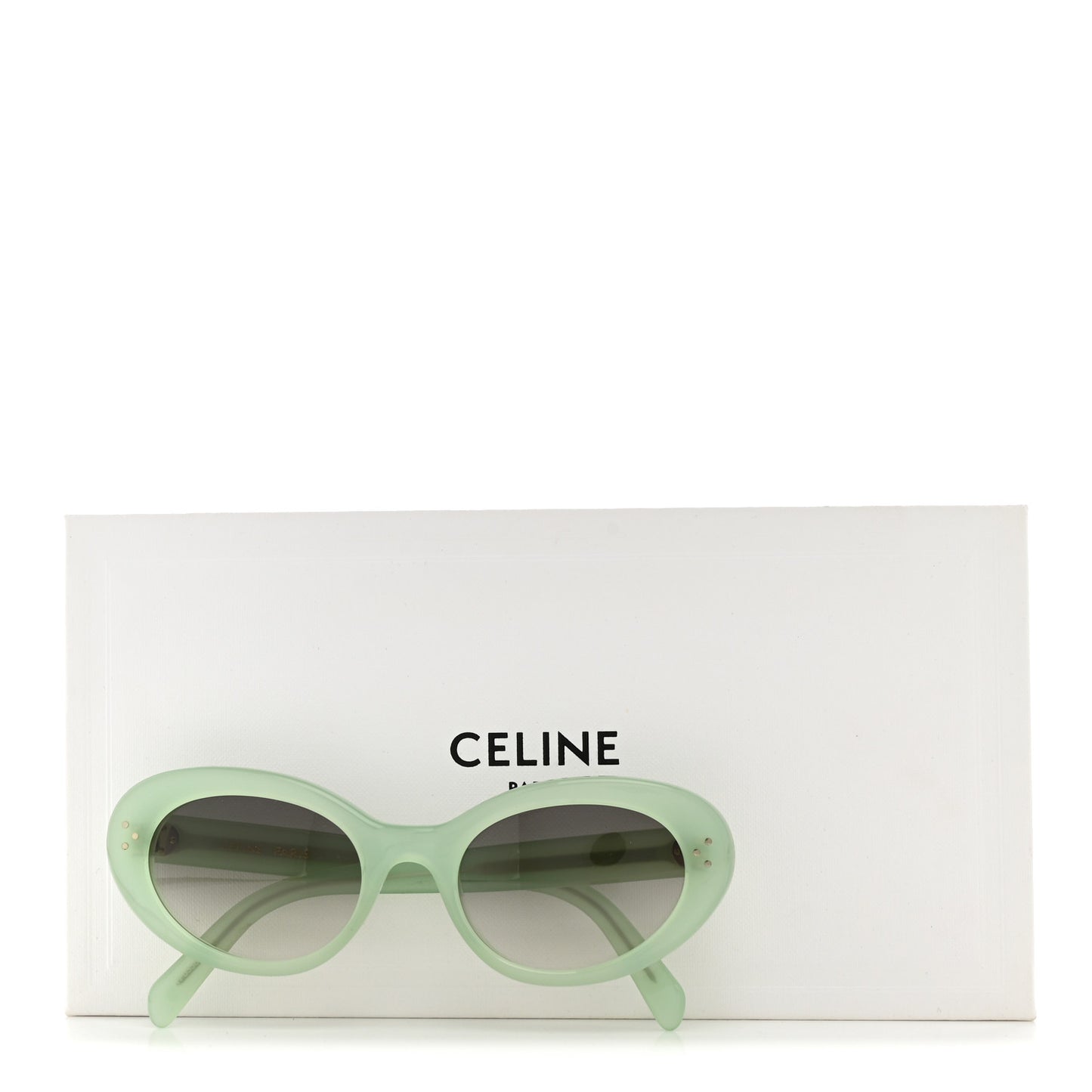 Acetate Cat Eye Sunglasses CL401931 Light Green