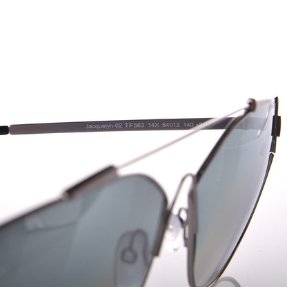 Tom Ford Jacquelyn Sunglasses TF563 Light Ruthenium 5 of 8