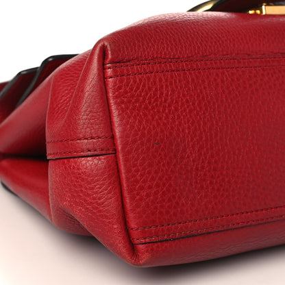 Gucci Cellarius Calfskin GG Marmont Shoulder Bag Vulcanic Red 8 of 12