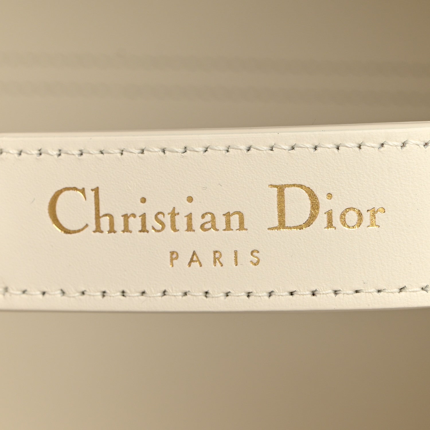 Christian Dior Calfskin Macrocannage Medium Toujours White 5 of 10