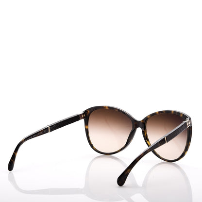 Chanel Quilted CC Sunglasses 5225-Q Tortoise 4 of 8