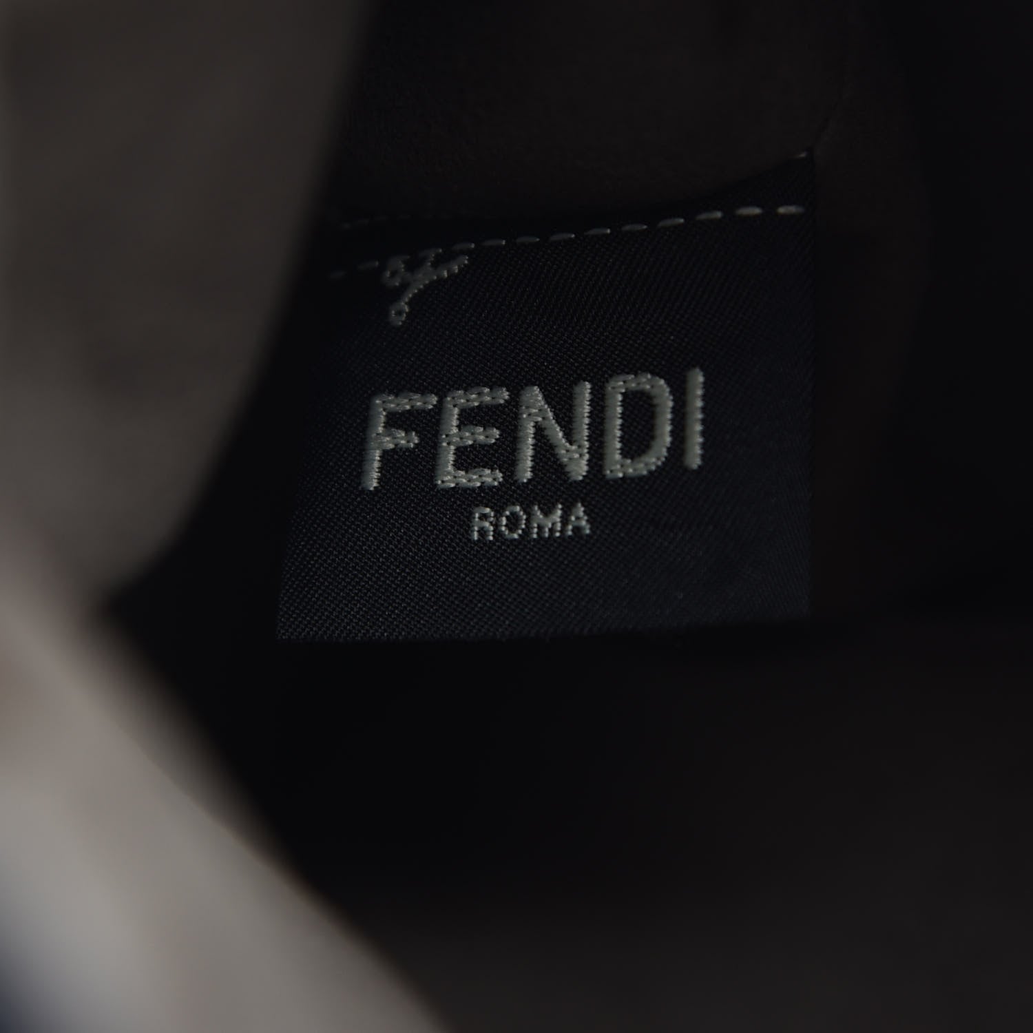 Fendi Vitello Grace Matte F is Fendi Grande Mon Tresor Bucket Bag Argilla 6 of 8
