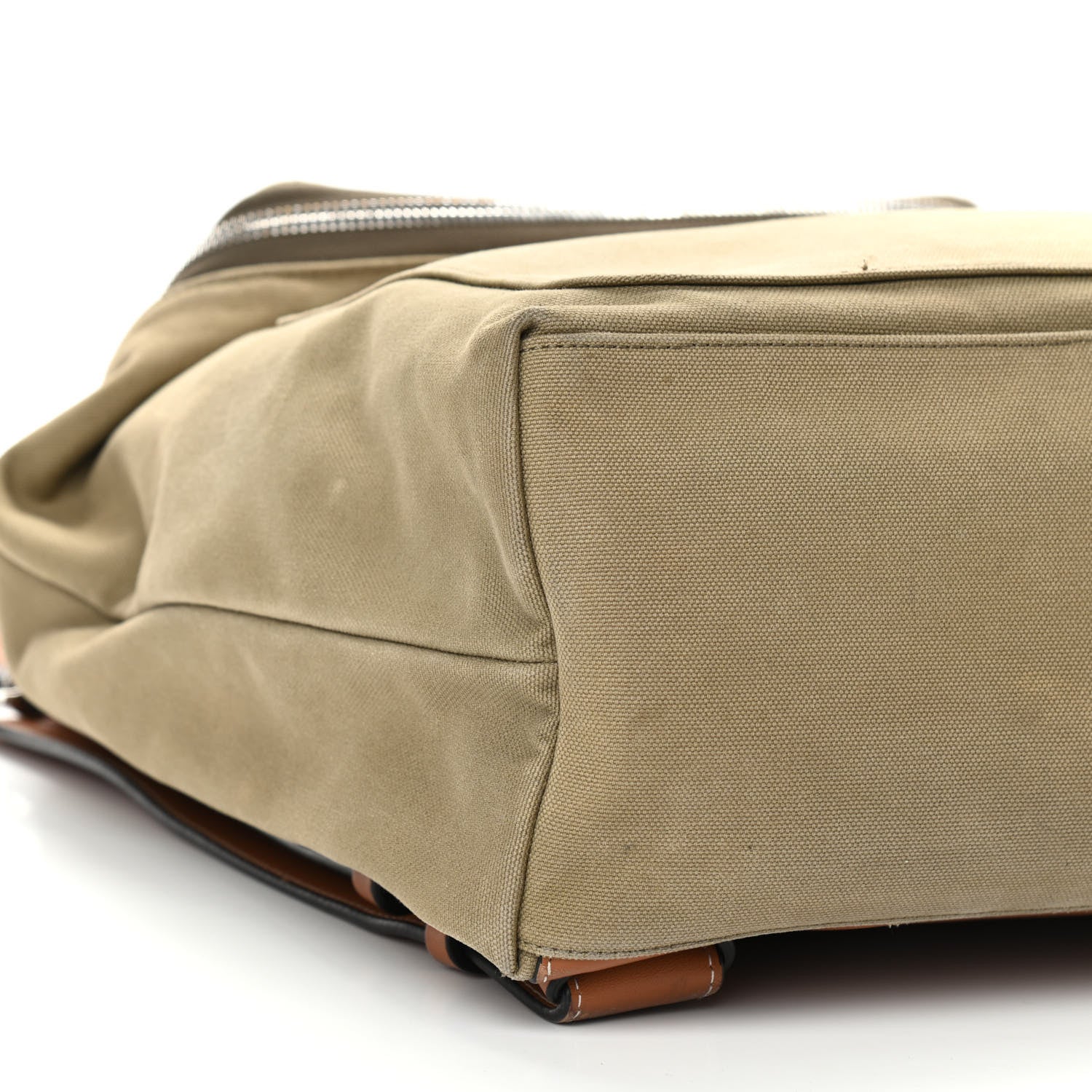 Loewe Canvas Goya Backpack Khaki 8 of 13