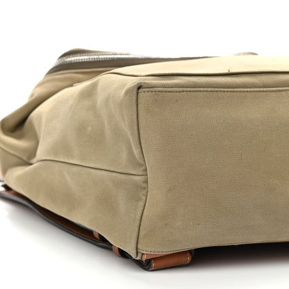 Loewe Canvas Goya Backpack Khaki 8 of 13