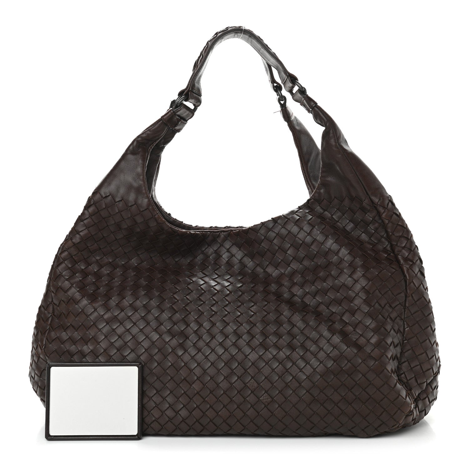 Bottega Veneta Nappa Intrecciato Large Campana Ebano 1 of 12
