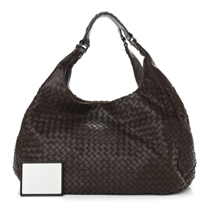 Bottega Veneta Nappa Intrecciato Large Campana Ebano 1 of 12