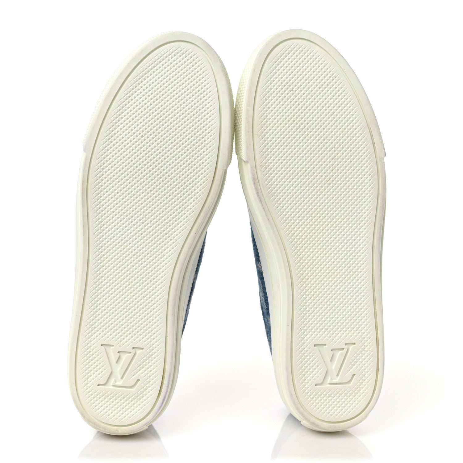 Louis Vuitton Denim Monogram Stellar Sneakers 37.5 Bleu Jeans Blue 6 of 10
