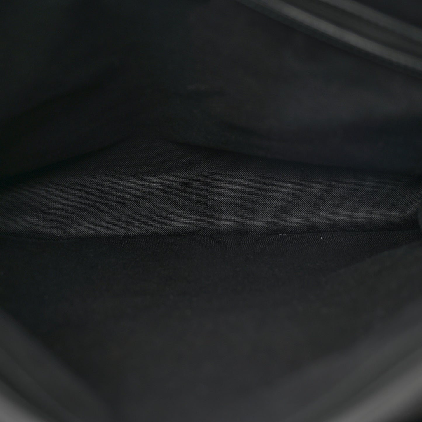 Calfskin Rubber Effect Tall Convertible Tote Black