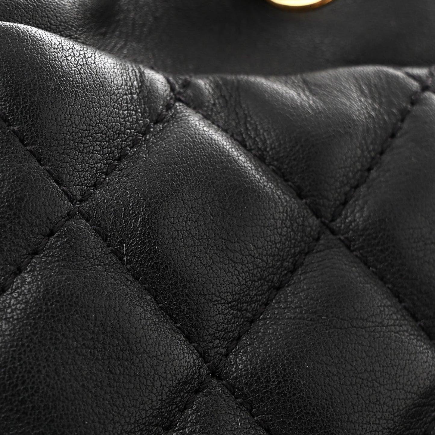 Calfskin Quilted Small Urban Spirit Backpack Black