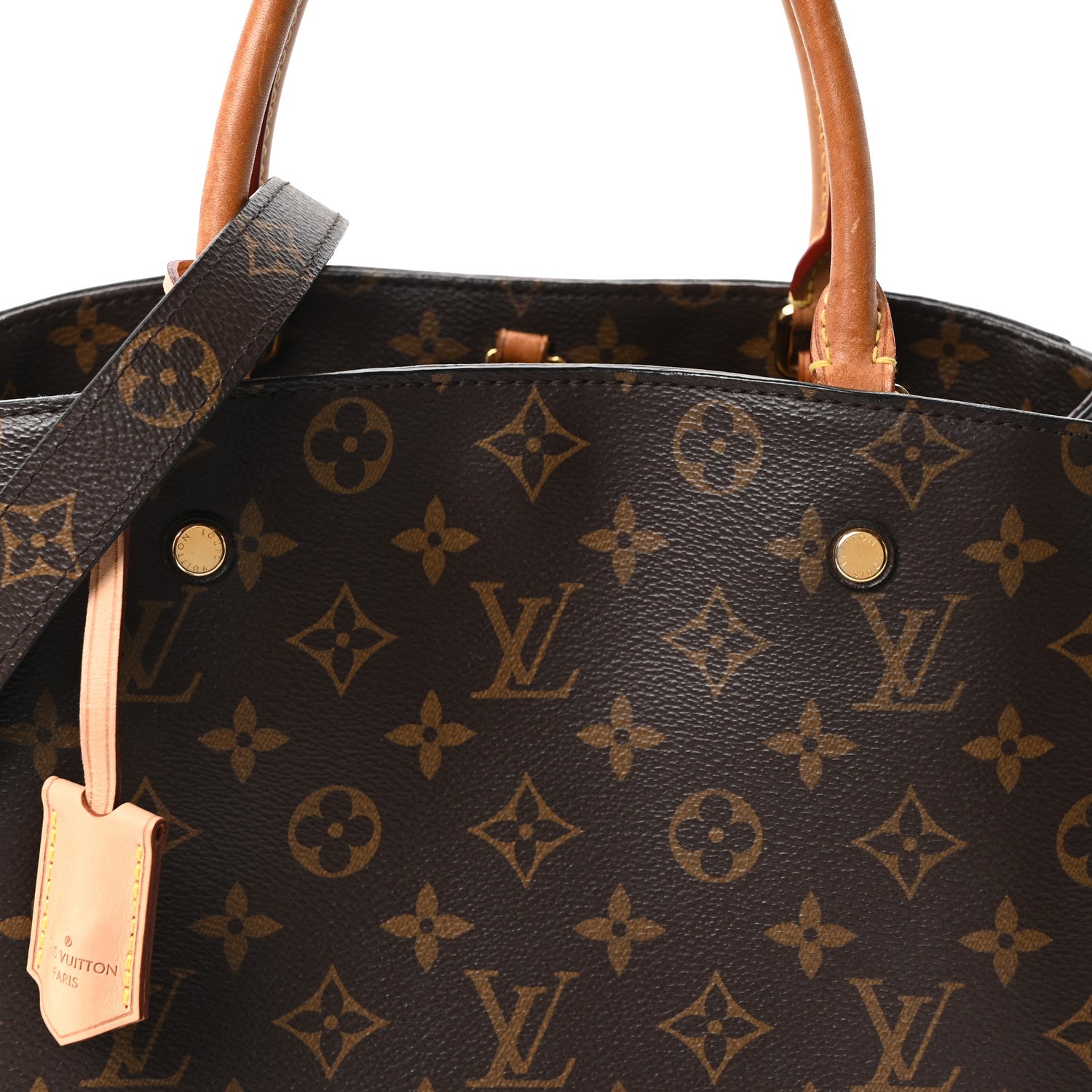Louis Vuitton Monogram Montaigne MM 7 of 9