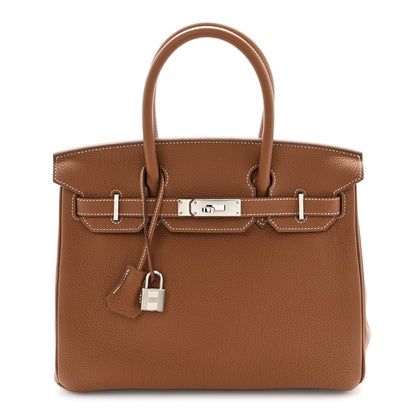 Hermes Togo Birkin 30 Gold 1 of 10