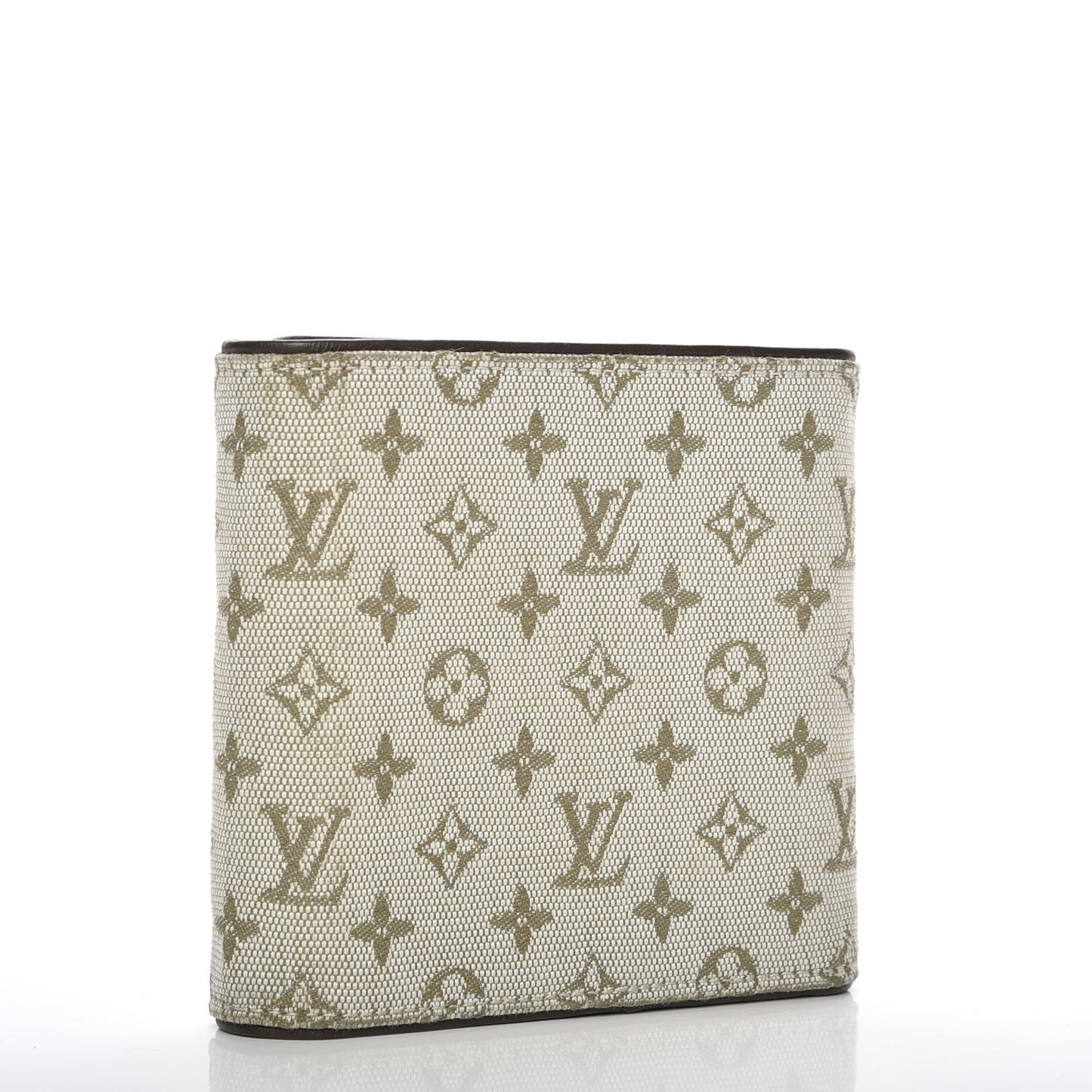 Mini Monogram Compact Wallet Kaki