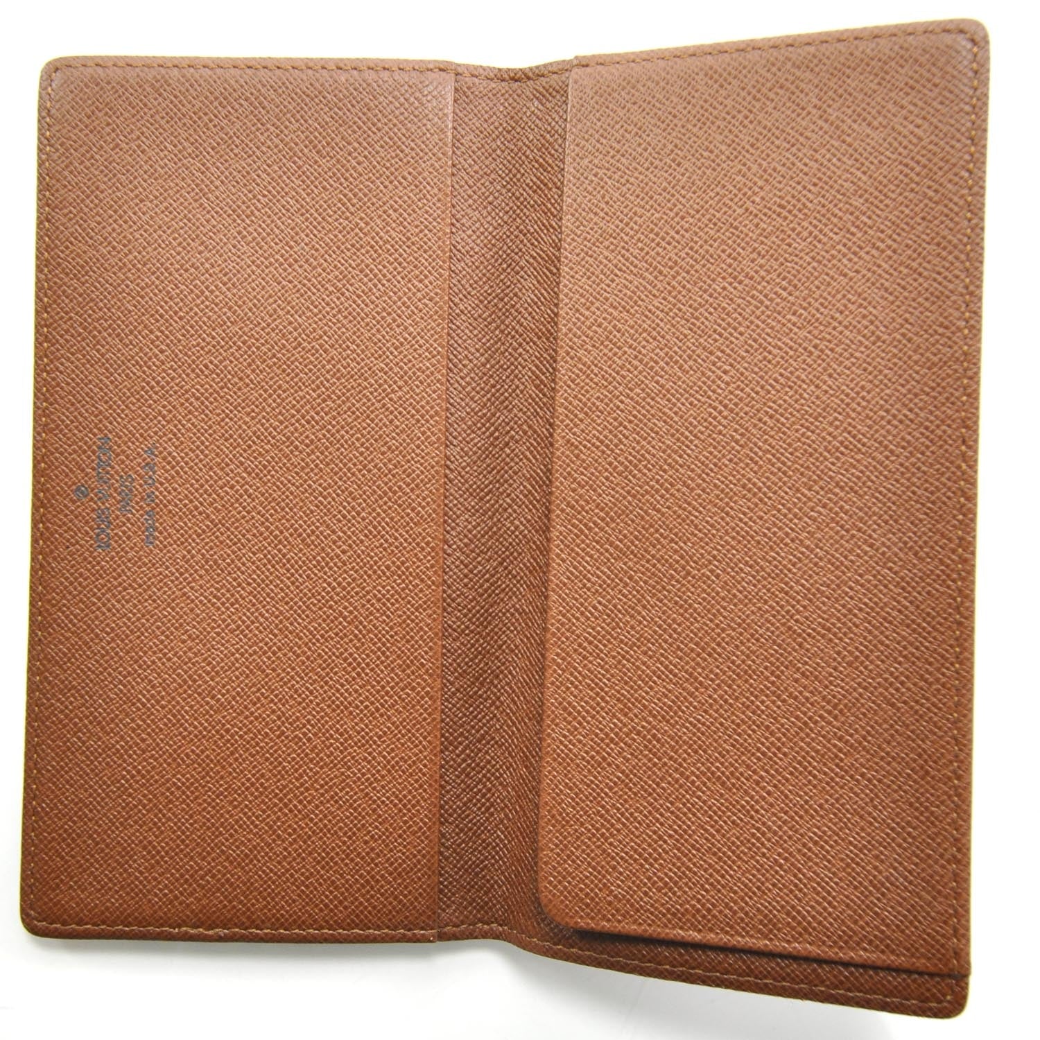 Louis Vuitton Monogram Simple Checkbook Holder Wallet 6 of 8