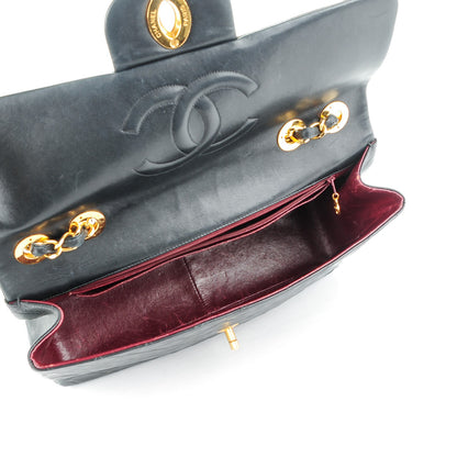 Chanel Lambskin Quilted XL Jumbo Single Flap Black 6 of 9