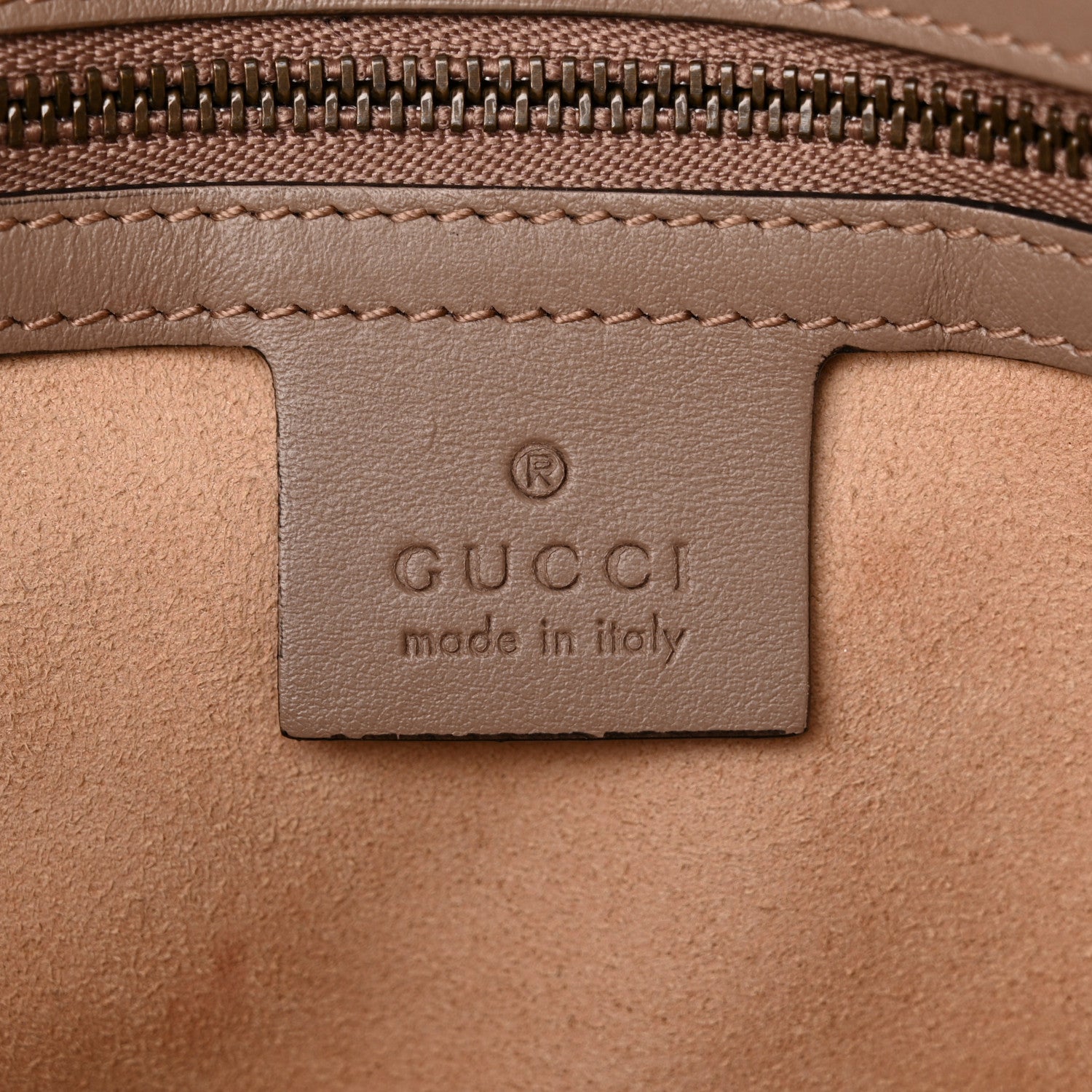 Gucci Calfskin Matelasse Small GG Marmont Shoulder Bag Porcelain Rose 6 of 13
