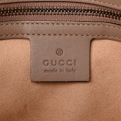 Gucci Calfskin Matelasse Small GG Marmont Shoulder Bag Porcelain Rose 6 of 13