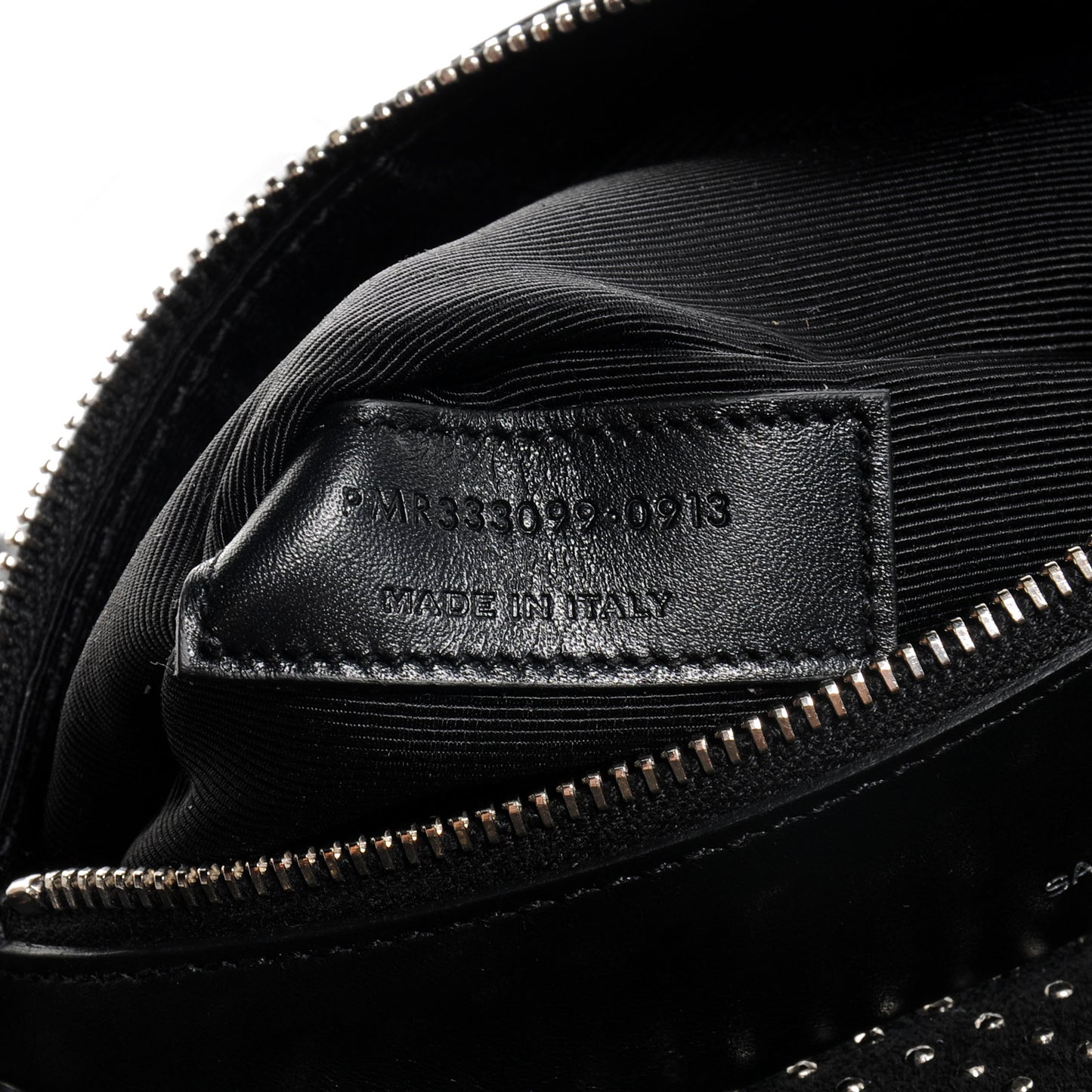 Leather Studded North South Shopper Tote Black