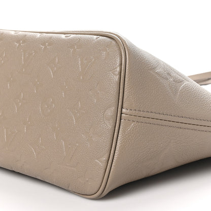 Louis Vuitton Empreinte Monogram Giant Neverfull MM Tourterelle 10 of 10