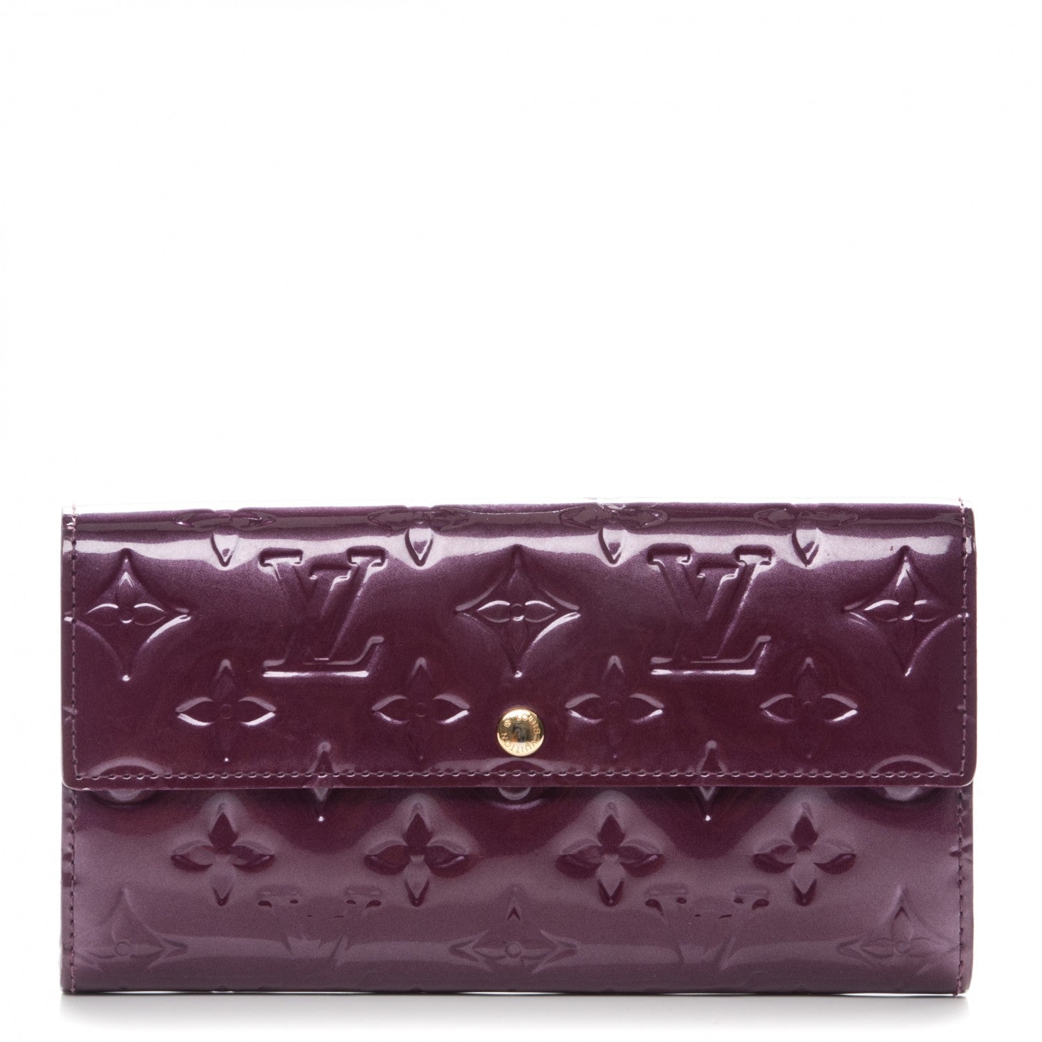 Louis Vuitton Vernis Sarah Wallet Violet 1 of 6