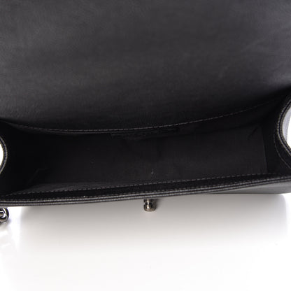 Chanel Caviar Quilted Medium Boy Flap Black 5 of 11