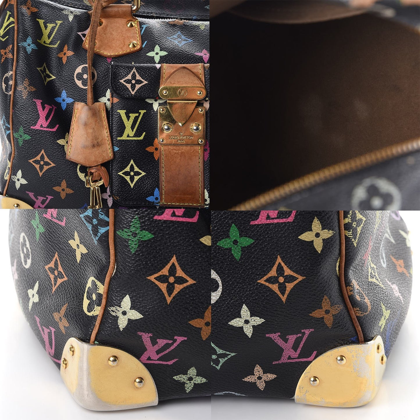 Monogram Multicolor Speedy 30 Black