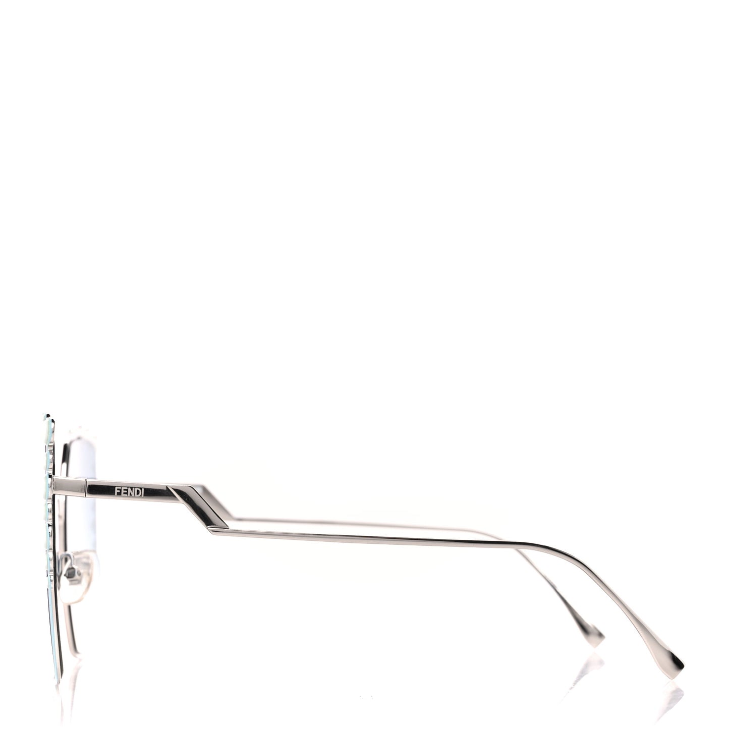 Metal Dots Square Sunglasses FF 0259/S Red