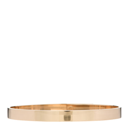 Hermes 18K Yellow Gold Diamond PM Kelly Bracelet ST 2 of 5