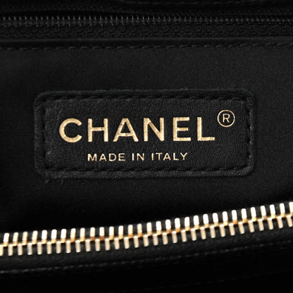Chanel Caviar Quilted Grand Shopping Tote GST Black 7 of 11