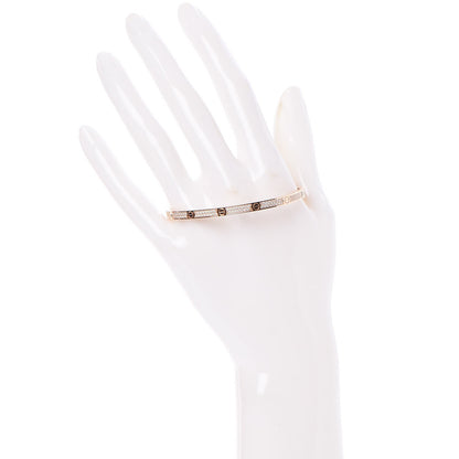 Cartier 18K Pink Gold Diamond Small LOVE Paved Bracelet 17 2 of 5