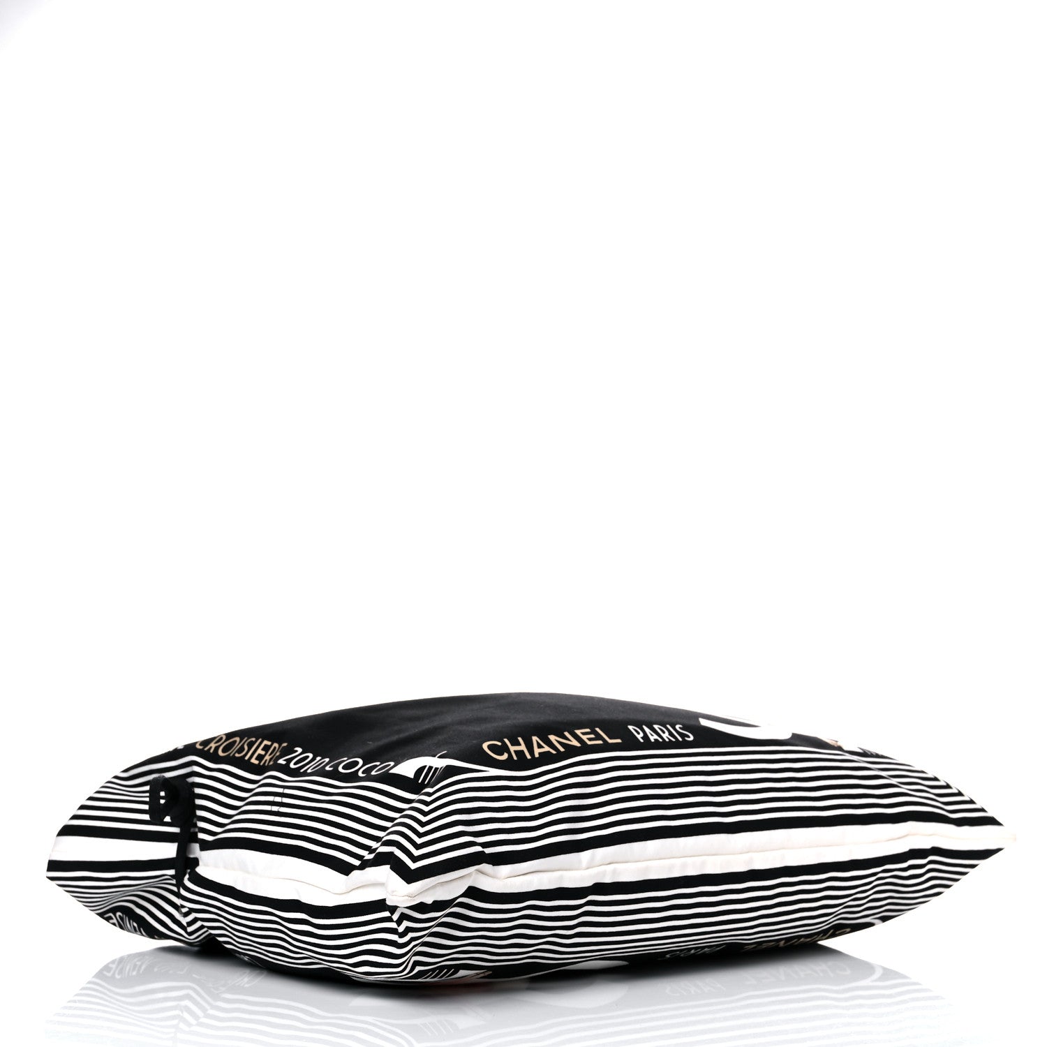 Chanel Canvas CC Paris Venice Bon Bon Tote Black White 4 of 11