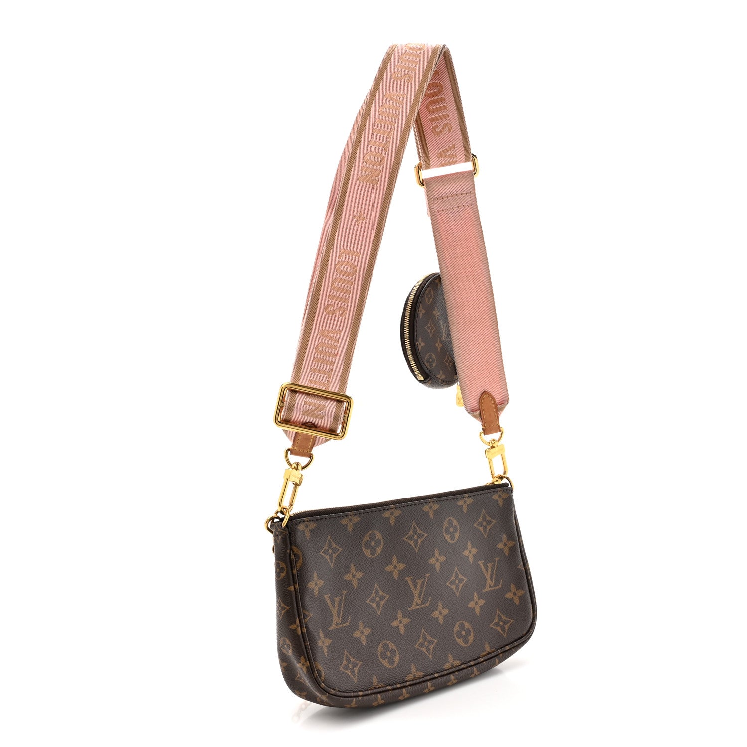 Louis Vuitton Monogram Multi Pochette Accessories Rose Clair 3 of 11