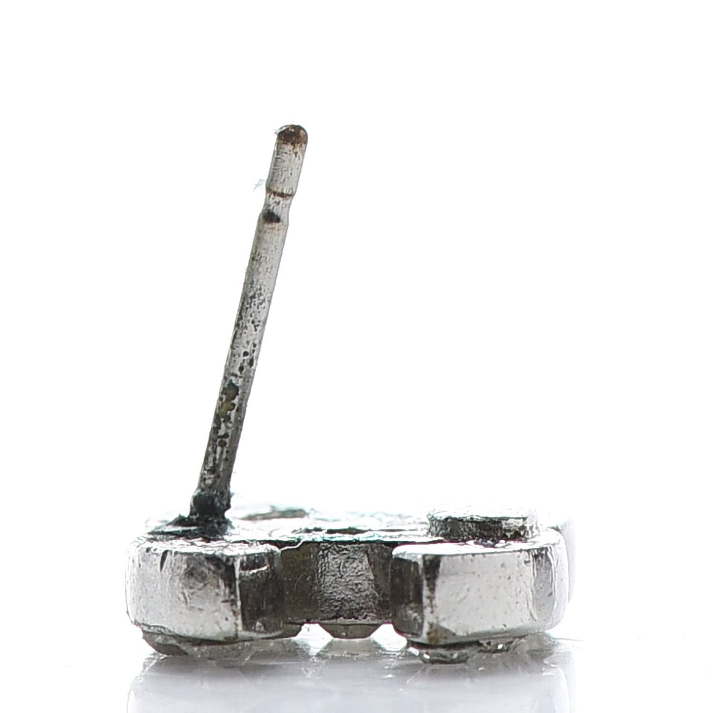 Crystal Mini Timeless CC Earrings Silver