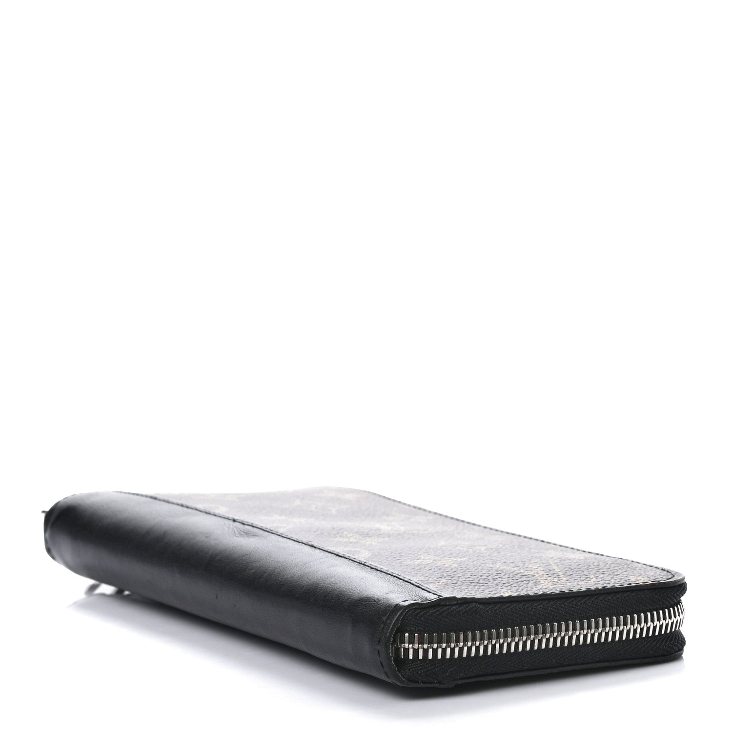 Louis Vuitton Monogram Macassar Vertical Zippy Wallet 4 of 6