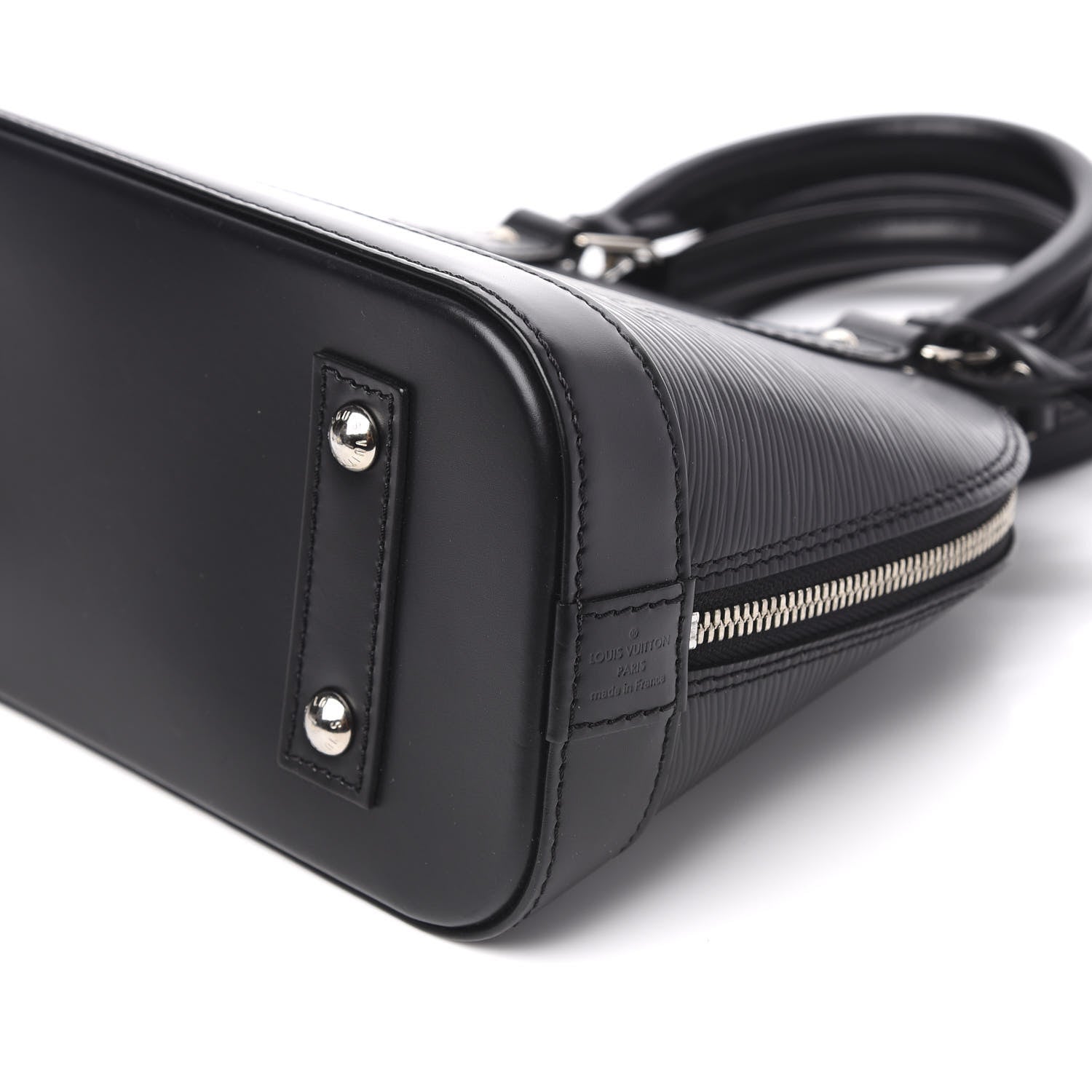 Louis Vuitton Epi Alma BB Black 8 of 9