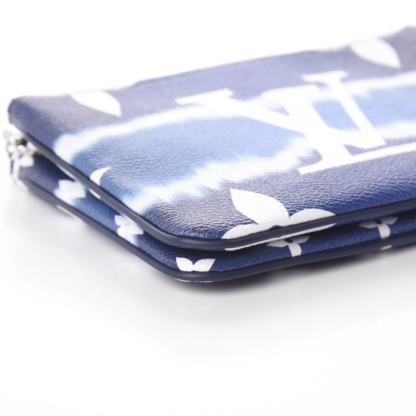 Monogram Giant Escale Double Zip Pochette Blue
