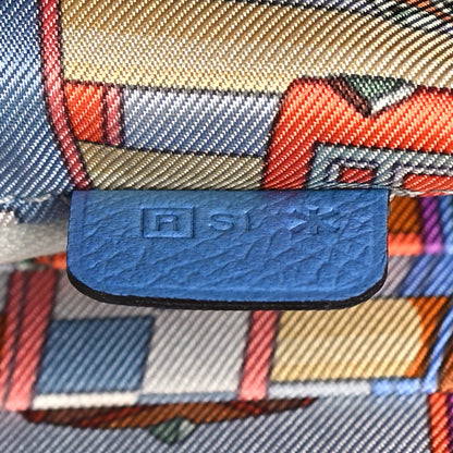 Hermes Epsom Silk'in Compact Wallet Bleu Paradis 7 of 7